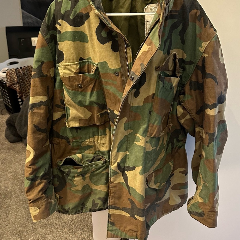 Camouflage Field Jacket